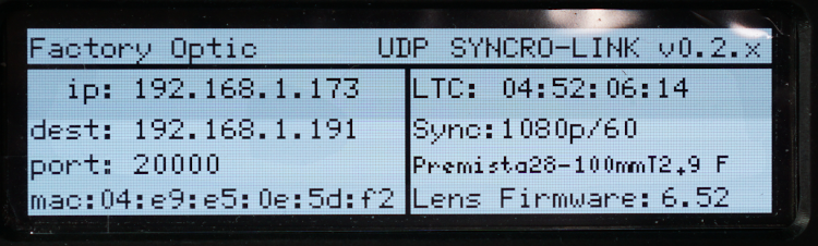 Syncrolink OLED page 1 alt title